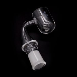 Honeybee Herb Honey Cyclone Quartz Banger - Yellow Line