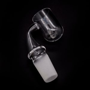 Honeybee Herb Honey Cyclone Quartz Banger - Yellow Line