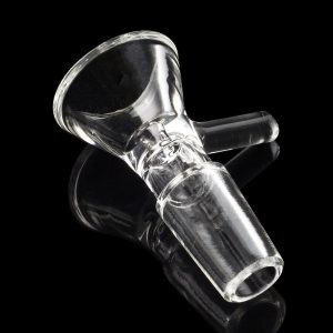 Clear Gathered Glass Bowl