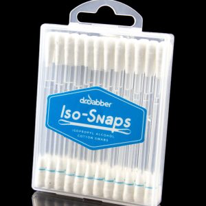 Dr. Dabber Iso-Snaps Isopropyl Alcohol Cleaning Swabs