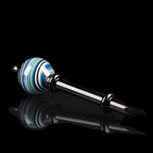 Swirly Spherical Carb Cap with Dabber