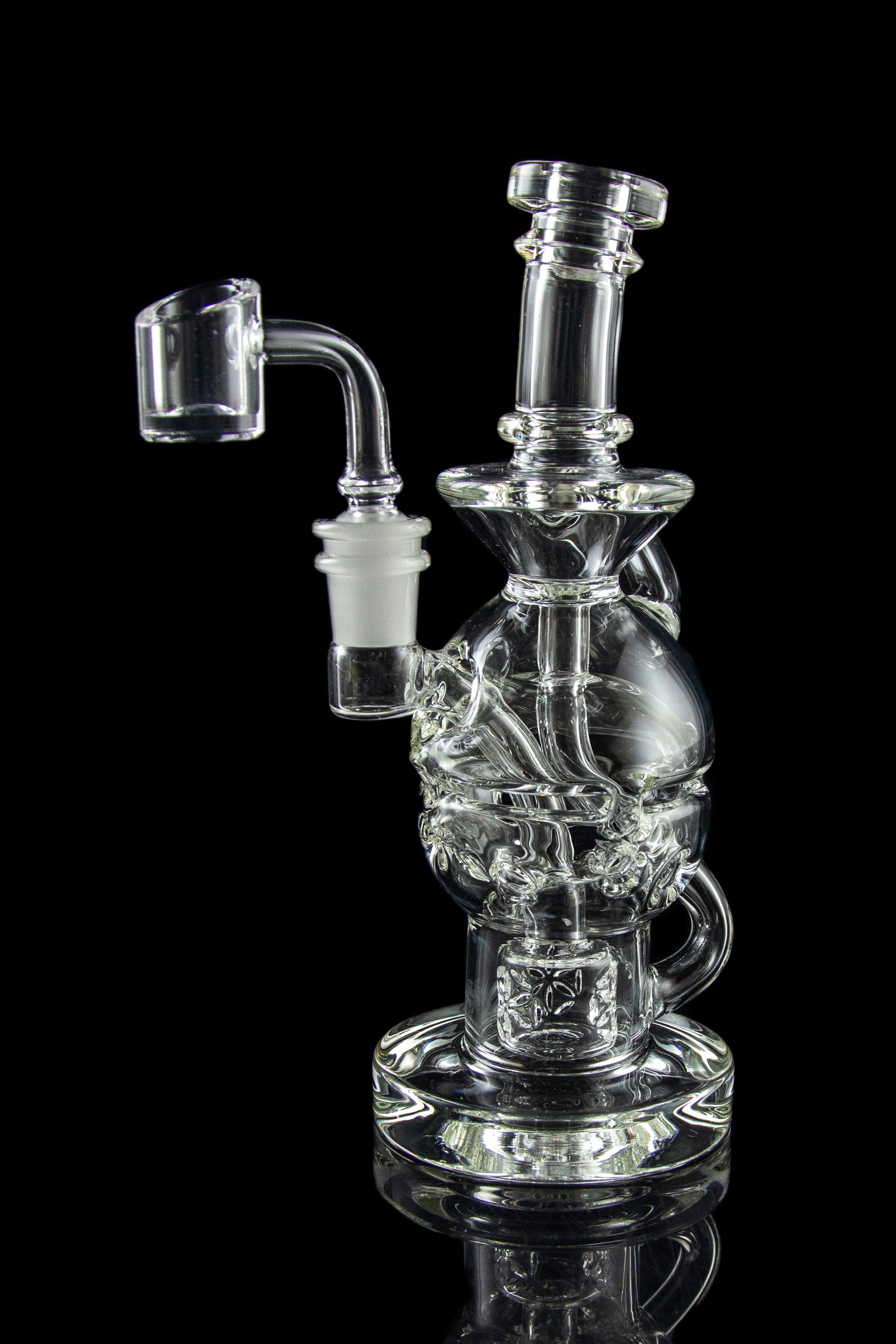 The ""Thunderdome"" Fab Egg Recycler Rig with Seed of Life Perc