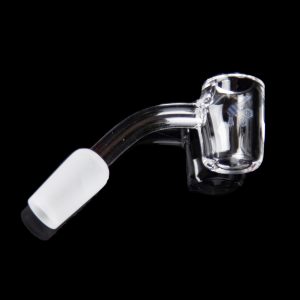 Honeybee Herb 45 Degree Thick Original Quartz Banger - Yellow Line