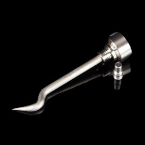 Honeybee Herb Titanium Bent Dabber with Carb Cap