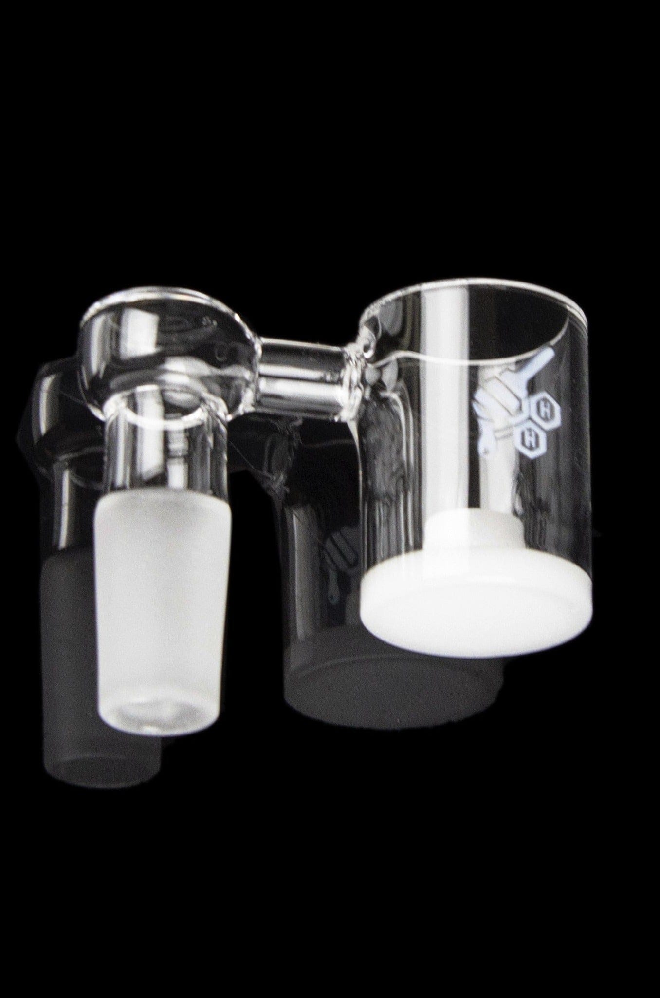 Honeybee Herb Honey & Milk Core Reactor Sidecar Quartz Banger - Yellow Line