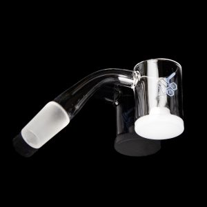 Honeybee Herb Honey & Milk Core Reactor Quartz Banger - Yellow Line
