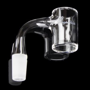 Honeybee Herb 90 Degree Original Bevel Quartz Banger - Black Line