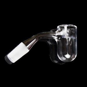 Honeybee Herb Honey Deep Bowl Quartz Banger - Black Line