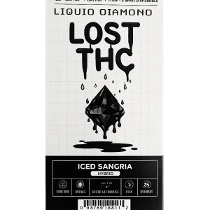 Iced Sangria Lost THC Liquid Diamond Blend Disposable 3G