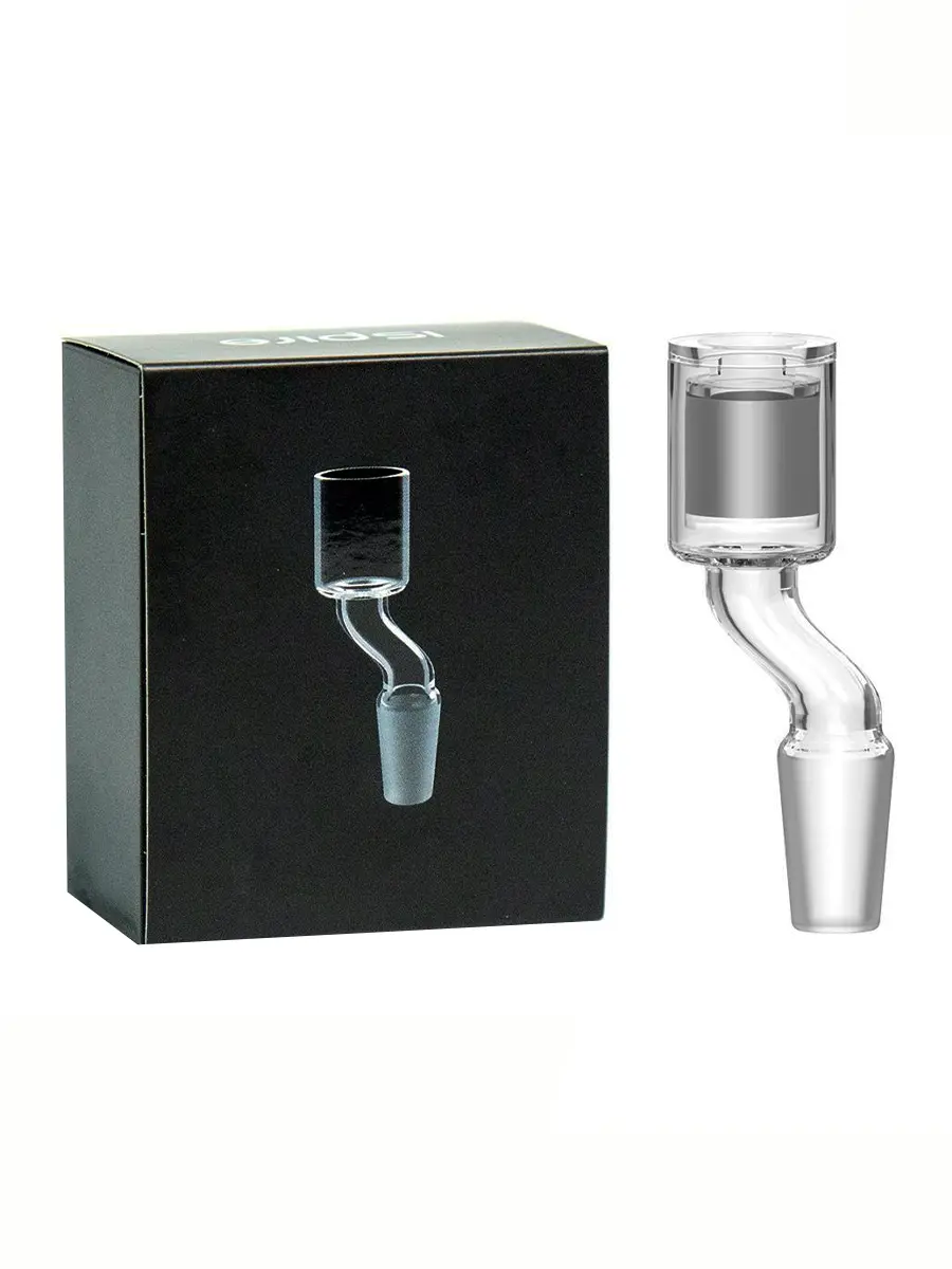 Ispire V-Wand Borosilicate Angled Banger