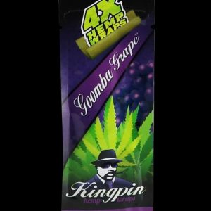 Kingpin Hemp Wrap (4 Wraps) - 25 Pack