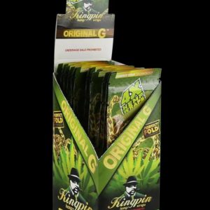 Kingpin Hemp Wrap (4 Wraps) - 25 Pack