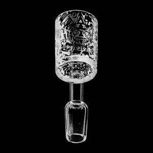 Mayan Calendar Etched Quartz Banger