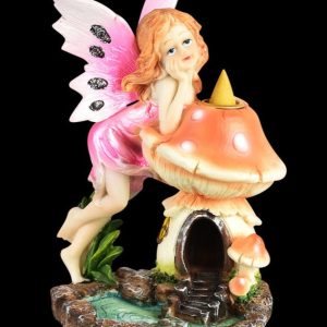 Mushroom House & Fairy Backflow Incense Burner