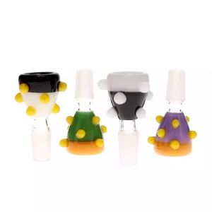 Pacific Colored 3D Rim 14MM Male Joint Quartz Banger