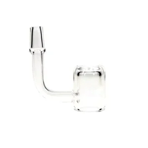 Pacific Etched Logo Base 90 Degree 10MM Male Joint Quartz Banger