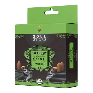 Patchouli Soul Sticks Backflow Incense Cone