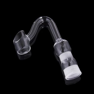 Quartz Banger with Curved Tube