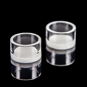 Honeybee Herb Quartz Inserts - Honey and Milk Cups - 2 Pack
