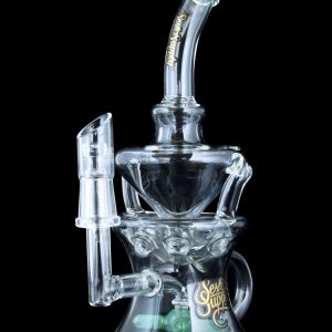 Sesh Supply ""Artemis"" Propellor Perc Swiss Recycler with Color Accents
