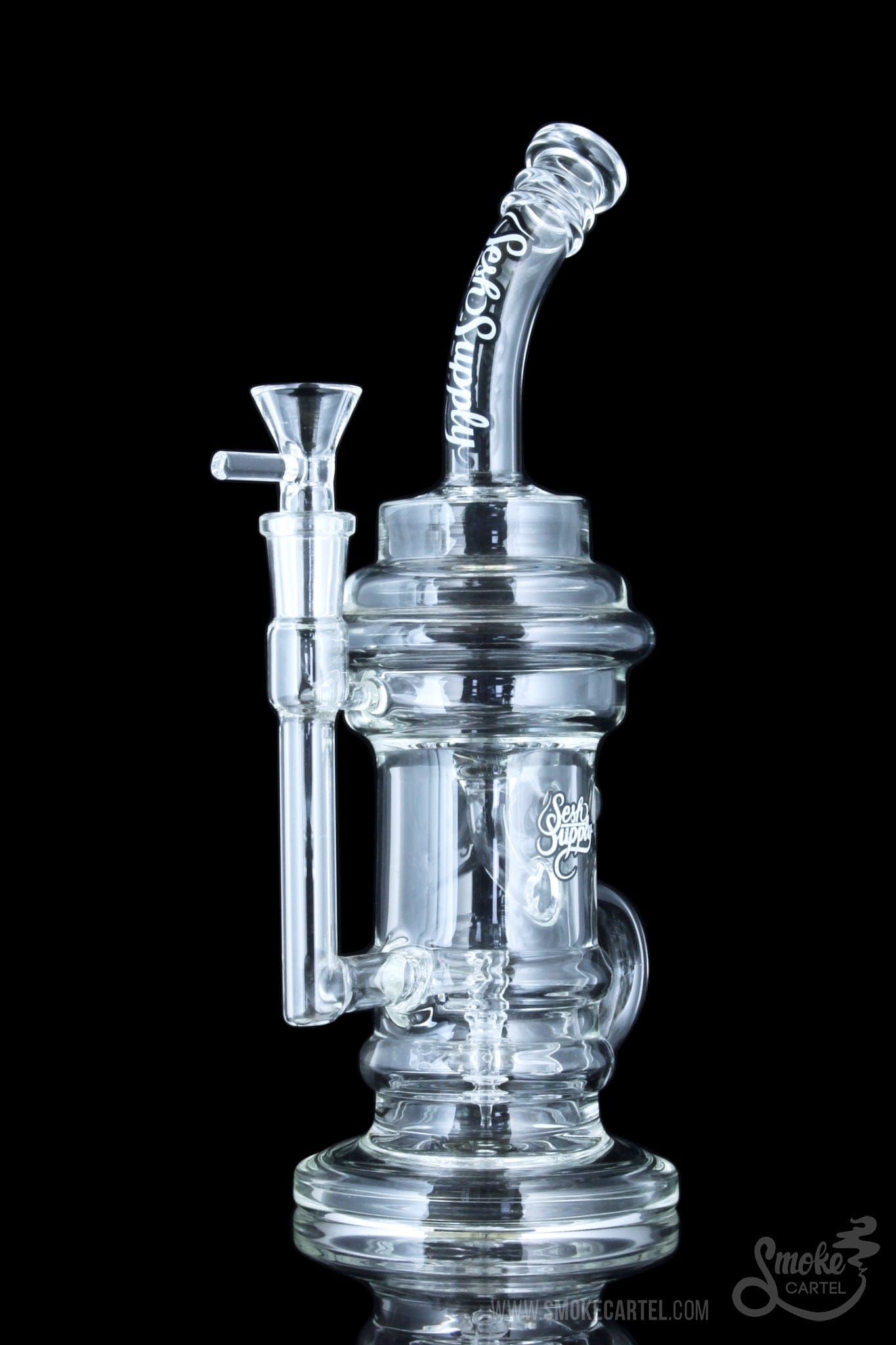 Sesh Supply ""Charybdis"" Propellor Perc Klein-Style Recycler