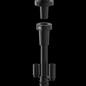 Tank Glass Adjustable Metal Downstem and Bowl