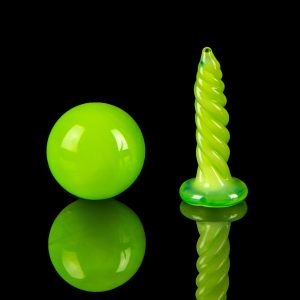 Dank Banger Marble and Screw Terp Bead Set