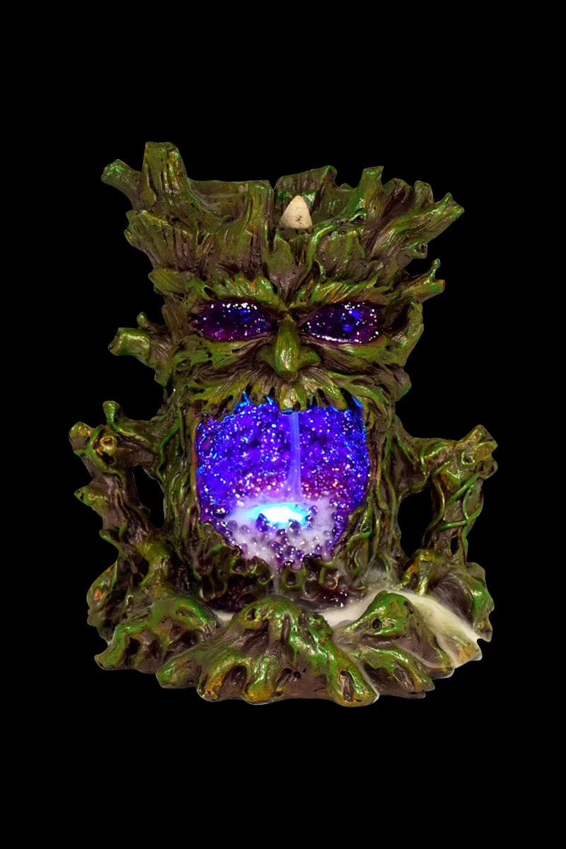 Tree Man Backflow Incense Burner with LED Lights