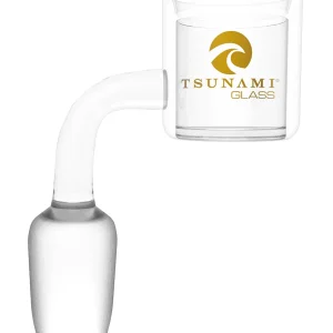 Tsunami Thermal Banger Clear Quartz Male With Carb Cap 18mm