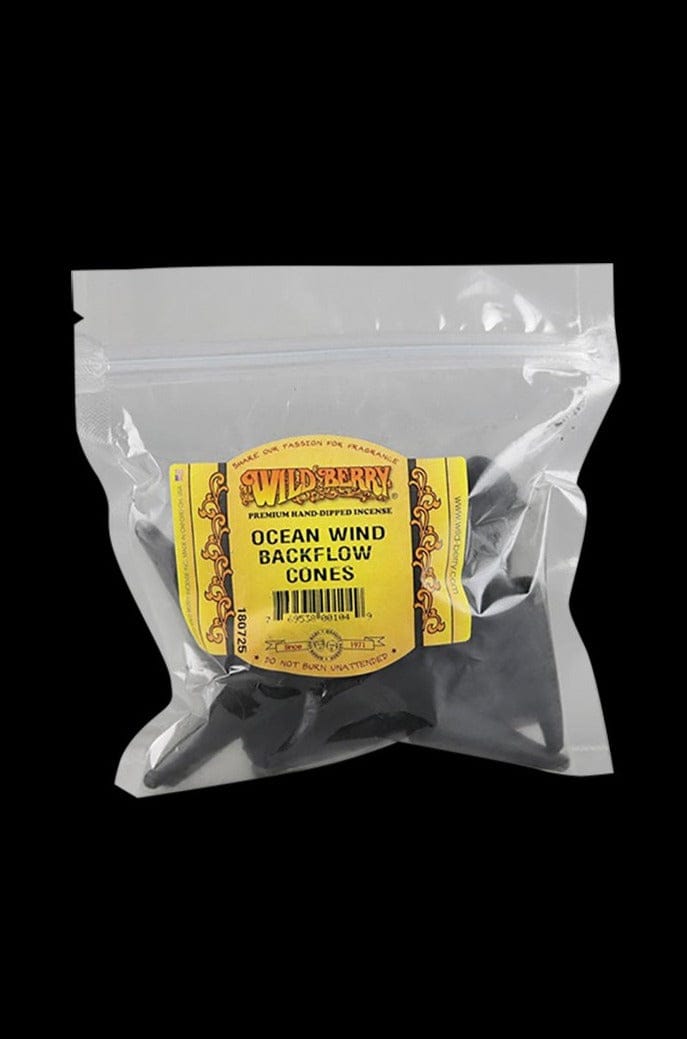 Wild Berry Backflow Cone Incense - 25 Pack
