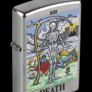 Zippo Lighter - Tarot Death Card
