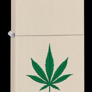 Zippo Lighter - Hemp Leaf