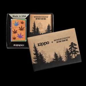 Zippo Mahogany Hemp Leaf Lighter