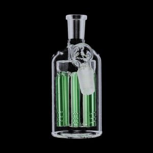 14.5mm Male Glass Ash Catcher with 8-Arm Tree Perc