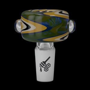 Honeybee Herb Basin Zig Zag Stipped Flower Bowl