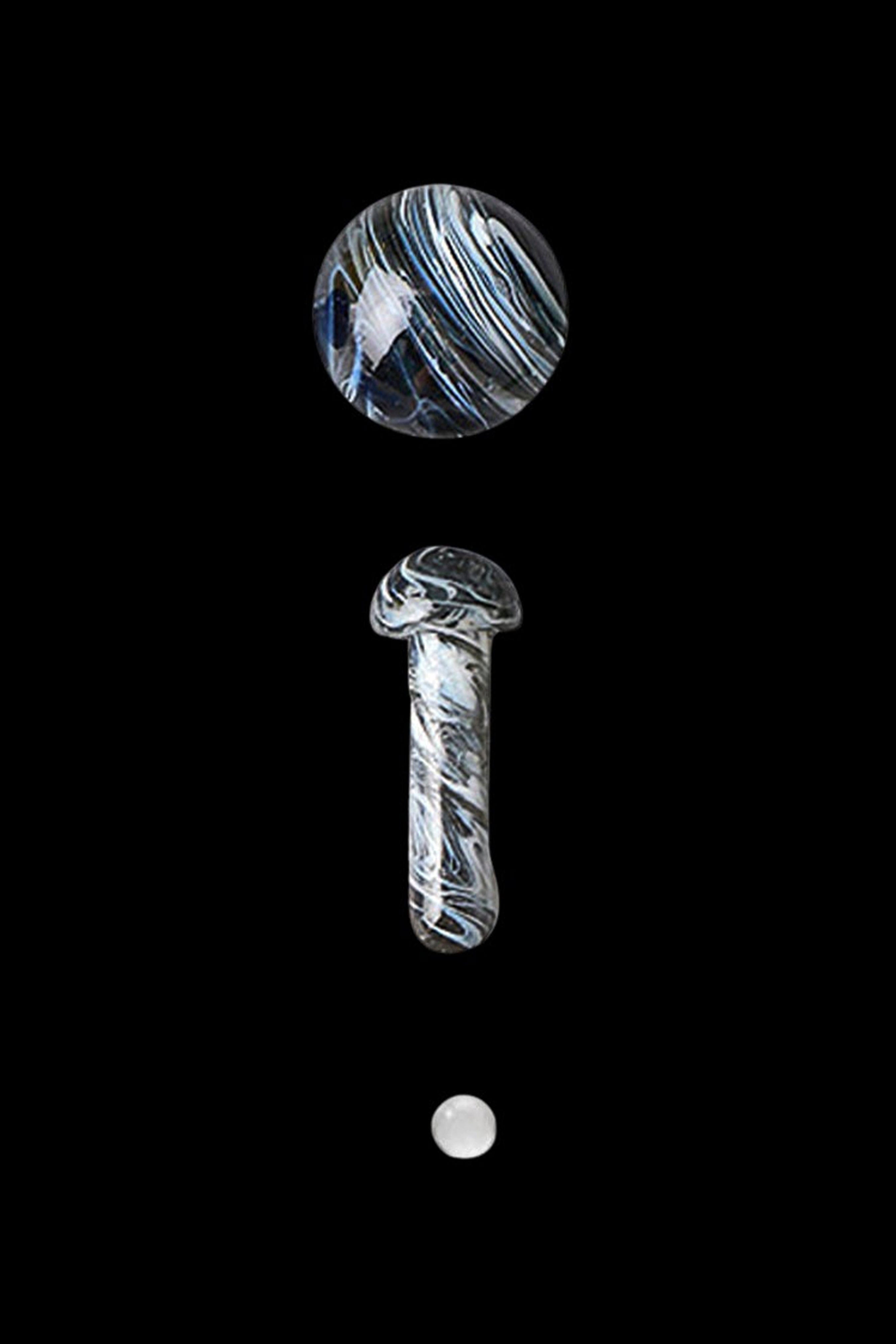 The Stash Shack Mushroom Pillar Terp Slurper Set