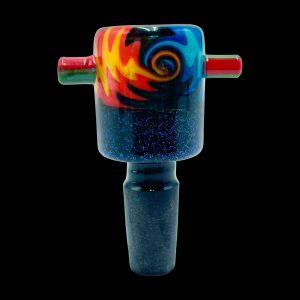 Lucky Goat Galaxy Glass Bowl