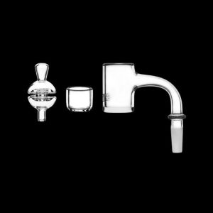GRAV 10mm 90 Quartz Bucket, Inserts & Carb Cap Set