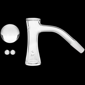 GRAV 10mm 45 Quartz Hourglass Banger Set