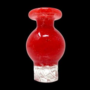 AFM Glass Dot Turbo Glass Spinner Carb Cap + 2 Pearls