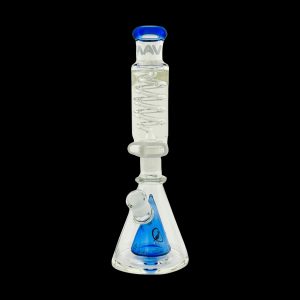MAV Glass Mini Slitted Pyramid Beaker Freezable Coil System