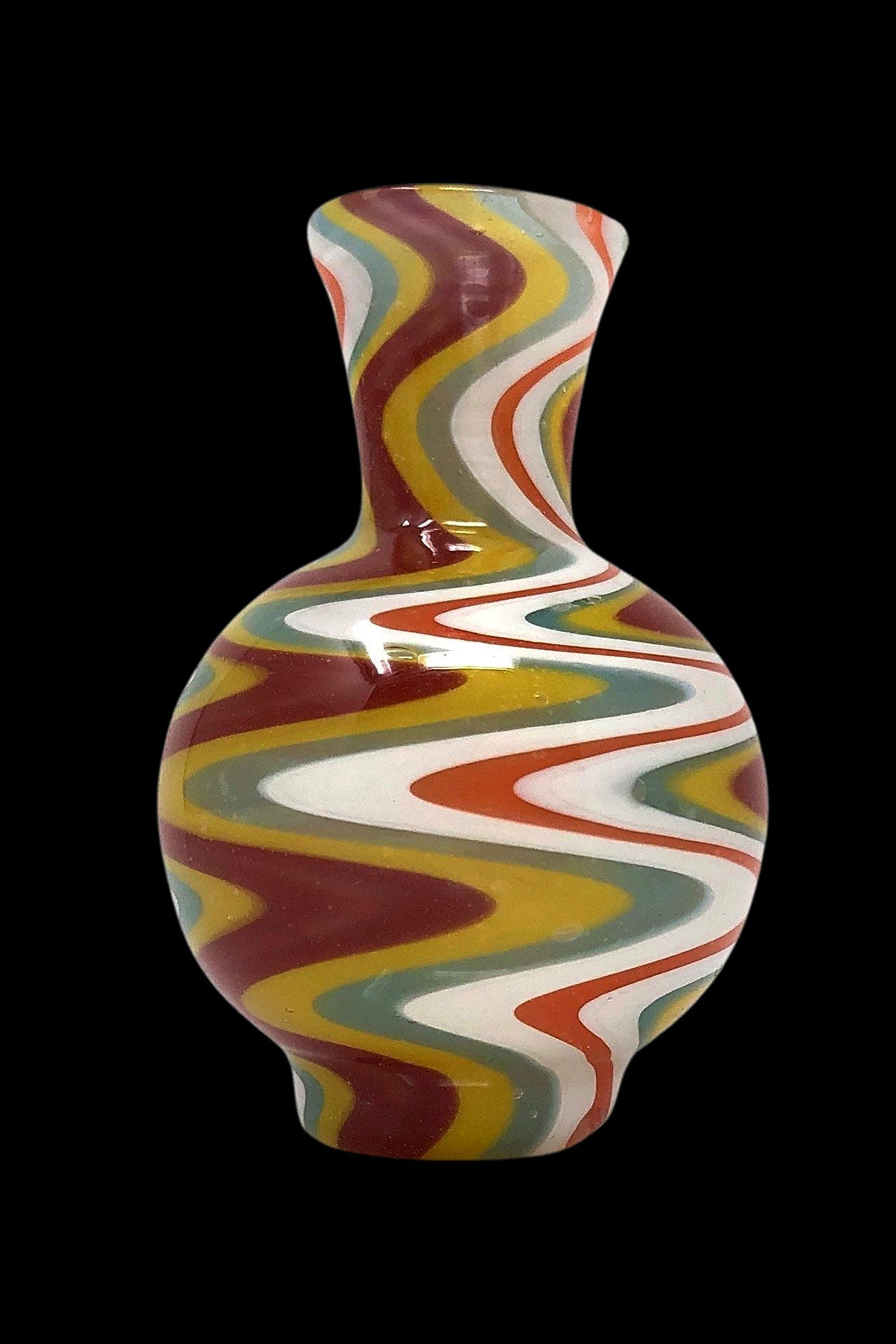 AFM Glass Reversal Bubble Spinner Cap + 2 Pearls