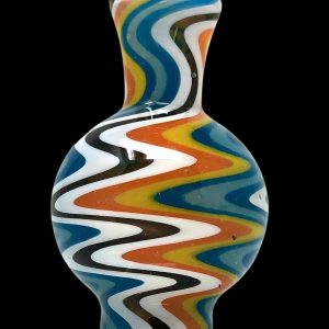 AFM Glass Reversal Bubble Spinner Cap + 2 Pearls