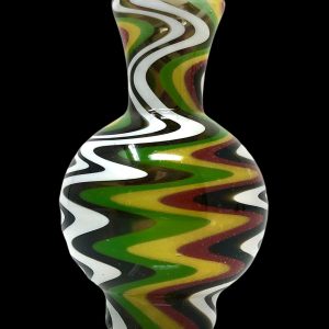 AFM Glass Reversal Bubble Spinner Cap + 2 Pearls