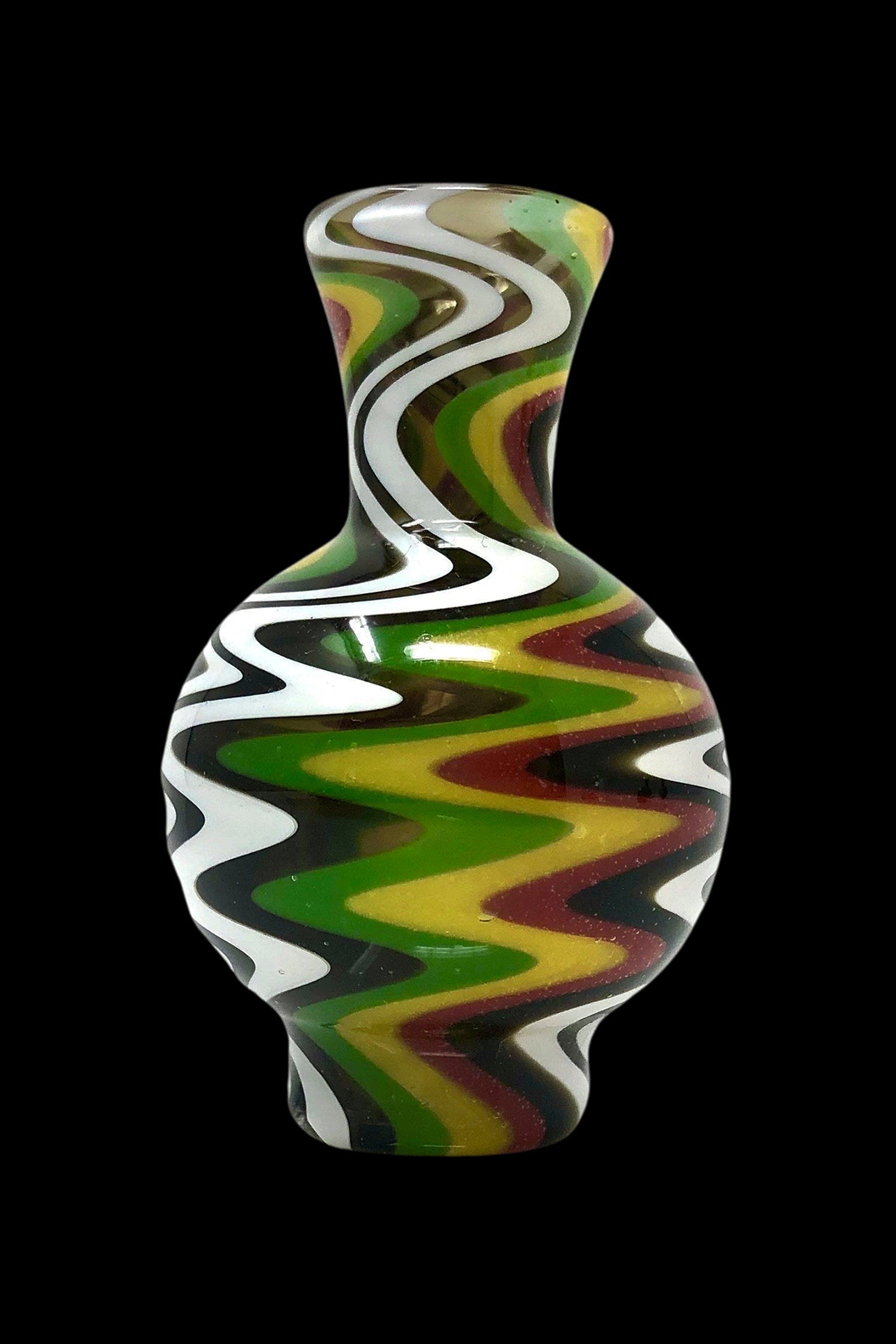 AFM Glass Reversal Bubble Spinner Cap + 2 Pearls
