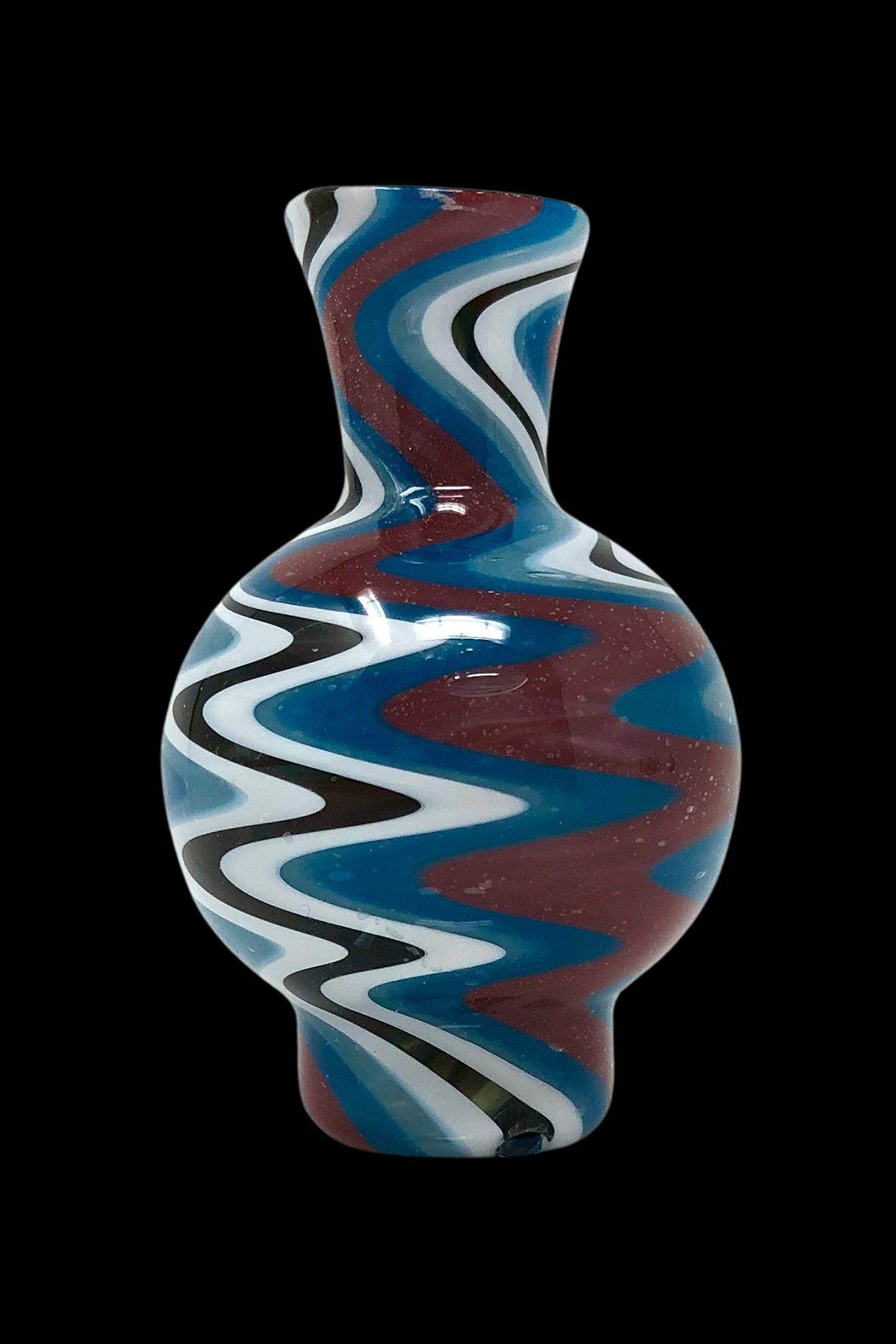 AFM Glass Reversal Bubble Spinner Cap + 2 Pearls