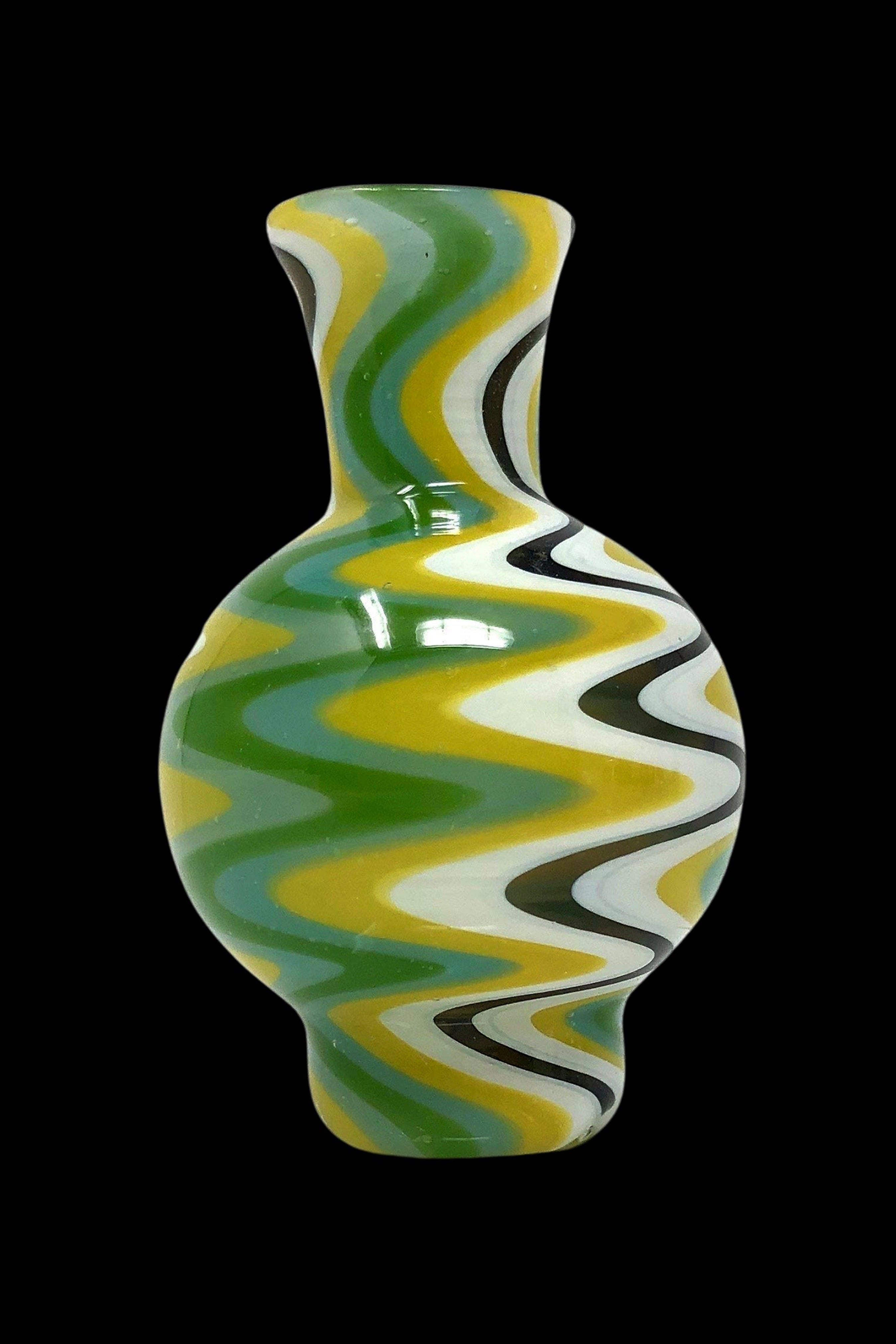 AFM Glass Reversal Bubble Spinner Cap + 2 Pearls