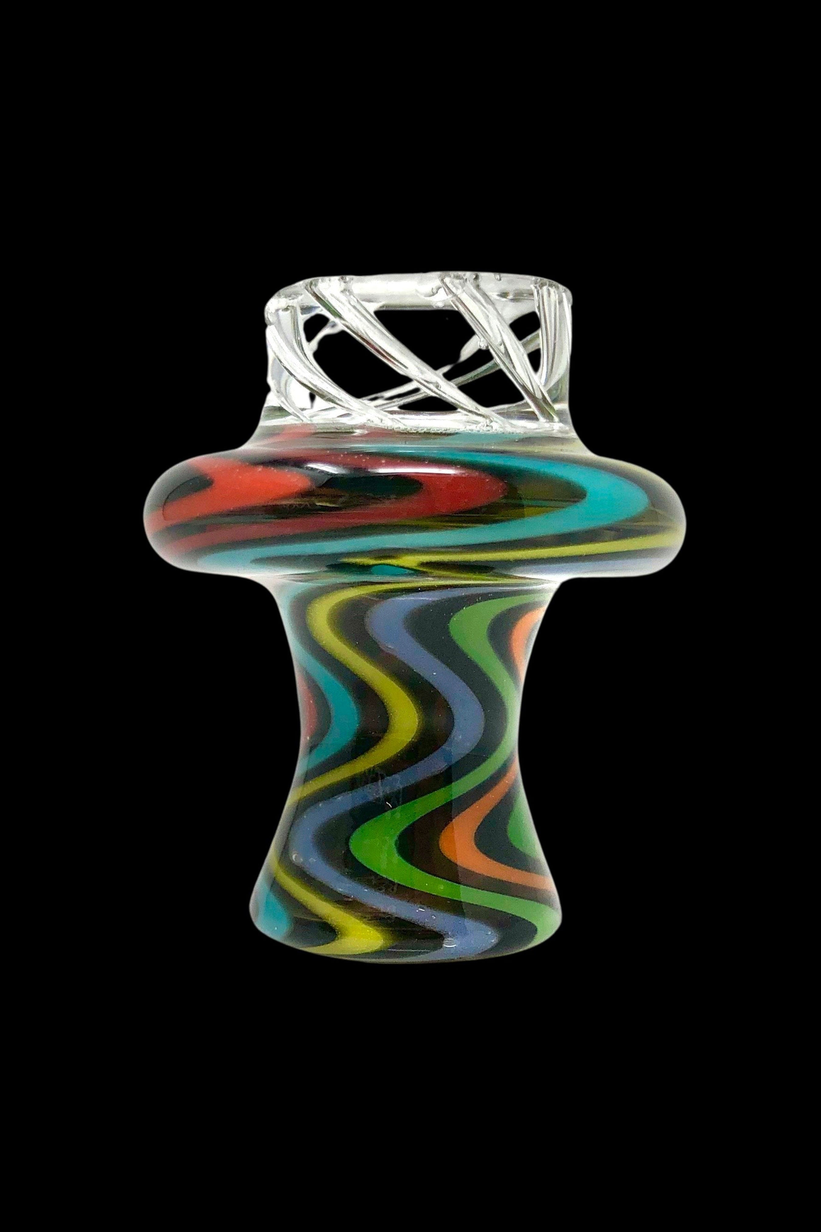 AFM Glass Turbo Reversal Glass Spinner Cap + 2 Pearls