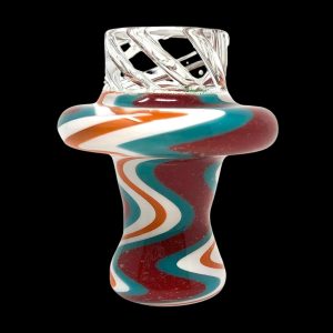 AFM Glass Turbo Reversal Glass Spinner Cap + 2 Pearls