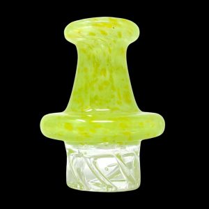 AFM Glass Color Dot Turbo Glass Spinner Carb Cap + 2 Pearls